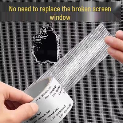 Самоклеящаяся заплатка для ремонта оконной сетки для защиты от комаров