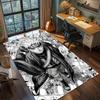 Washable Naruto Carpet Floor Mat Anti-Slip Large Area Rug for Home Decor Gamer Room Bedroom