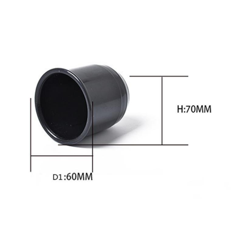 Universal 50MM Trailer Accessories Black Car Tow Bar Ball Cover Cap Hitch Caravan Traile Towing Hitch Towball Car