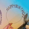 Letter Birthday Queen Headband Female Jewelry Birthday Hair Hoop  Party Atmosphere Hat