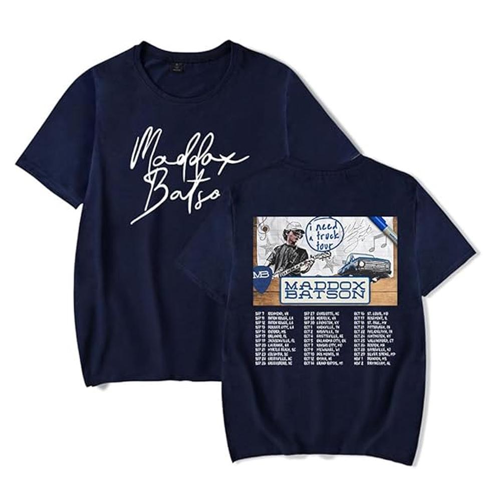 Maddox Batson I Need A Truck Tour Merch TShirts Men Women Unisex Fashion Short Sleeve Tee CrewNeck Shirts