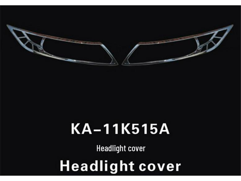 Kia K5 (2011-2013) Headlight, Tail Light & Fog Light Cover Set