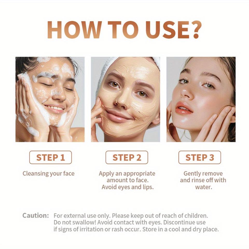 Маска из куркумы и грязи с экстрактором Глубоко очищает, выравнивает тон кожи, контролирует жирность, очищает поры. Маска из грязи, наносимая на кожу, подходит для всех типов кожи