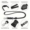 Heavy-Duty Hexagonal Adjustable Metal Hook Round Rope Strap Safety Buckle Removable Buckle Hanging Neck Employee Business Card Holder