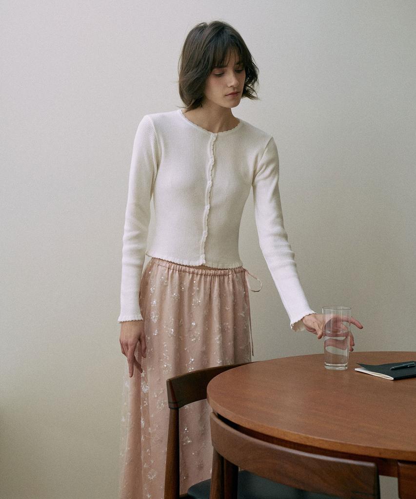 Lamerei Spangle Layered Skirt[Lmbespsk5406]-2Color