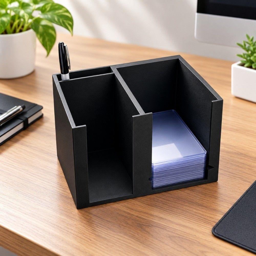 3D Printed Toploader Penny Sleeve Dispenser Rectangular Card Storage Box Tabletop Game