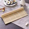 Bamboo Sushi Mat with Rice Spoon Natural Sushi Roller Mat Food-Safe Sushi Making Supplies for Shaping Molding Sushi Roll