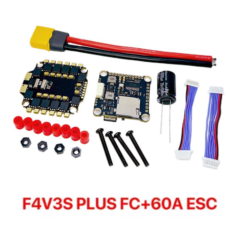 Набор Mark4 V2 10 дюймов FPV Рама + Контроллер полета F405 V3S + 4-в-1 Регулятор скорости 60A + Моторы 3115 900KV + Пропеллеры + ELRS для RC FPV Фристайл Гонки Дрона