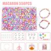 Сделай сам, ручная работа, детская игрушка из бисера, креативные свободные бусины-разделители, поделки, изготовление браслета, ожерелья, комплект украшений, игрушка для девочки, подарок