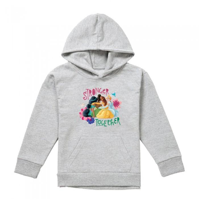 Disney Princess Childrens/Kids Stronger Together Jasmine, Tiana And Belle Heather Hoodie