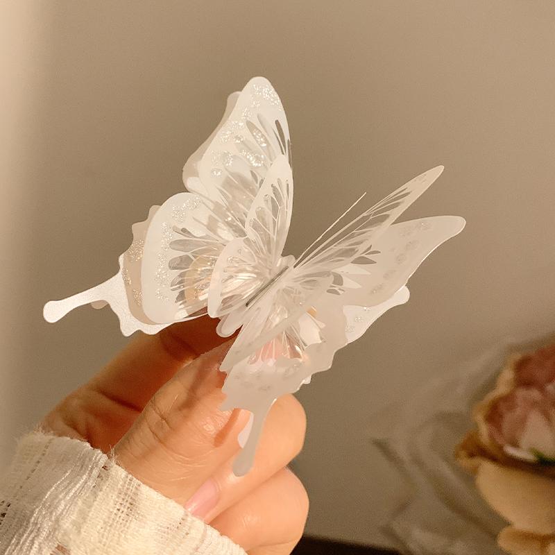 Butterfly Super Immortal Новая китайская бабочка Стереоскопическая Высококлассная Уникальный дизайн темперамент Заколка для волос