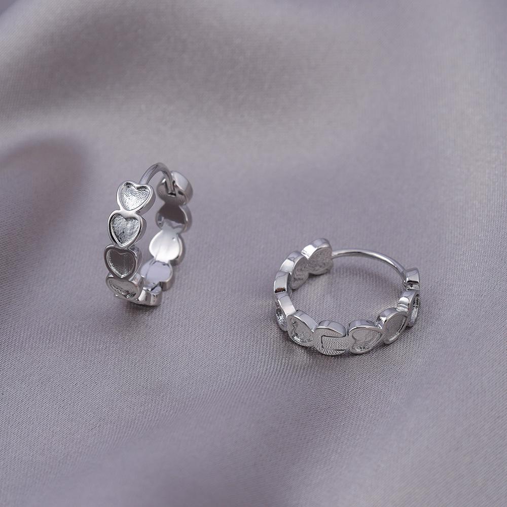 Серьги-иглы из серебра 925 пробы: Легкая роскошь, высококлассные пусеты и универсальный нишевый дизайн в виде колец для работы и стиля