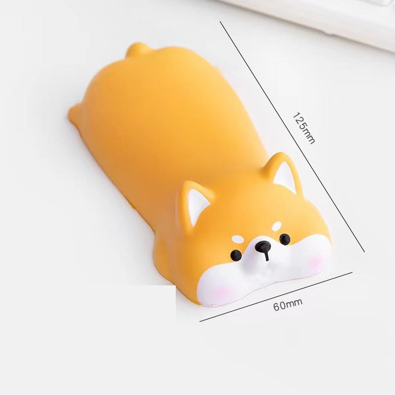 Comfort Foam Wrist Support Mouse Pad Cute Stress-Relieving Mouse Gamer Wrist Rest Pad Support Home Office Desktop Ornament