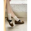 French Inner Heightening Platform Ballet Mary Jane Shoes Single Shoes Women's Summer 2025 New Retro Skirt Evening Shoes