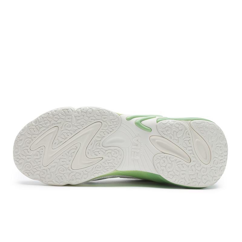 FILA Abrasion Resistant Breathable Coverage Support Running Shoes Women's Slight White Ivory Green F12W532120FWB