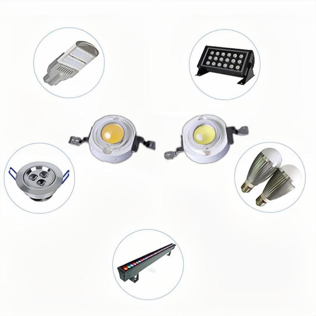 10 шт., светодиодные лампы с чипом, SMD COB, диоды, теплый, холодный, белый, красный, зеленый, синий, высокая мощность, 1 Вт, светодиодная лампа, бусины для выращивания света, бусины