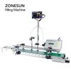 ZONESUN ZS-DTDP160A Automatic Filling Machine With Conveyor For Liquid Juice Essence Sample Astringent