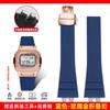 Высококачественный фторкаучуковый ремешок для часов Для G-SHOCK Casio 35/50 anniversary маленький серебряный блок Серия GMW-B5000 аксессуары