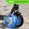 Isinwheel S9 MAX Electric Scooter - 500W Motor, 40KM Range, 10" Honeycomb Tires, Foldable & Lightweight for Urban Commute