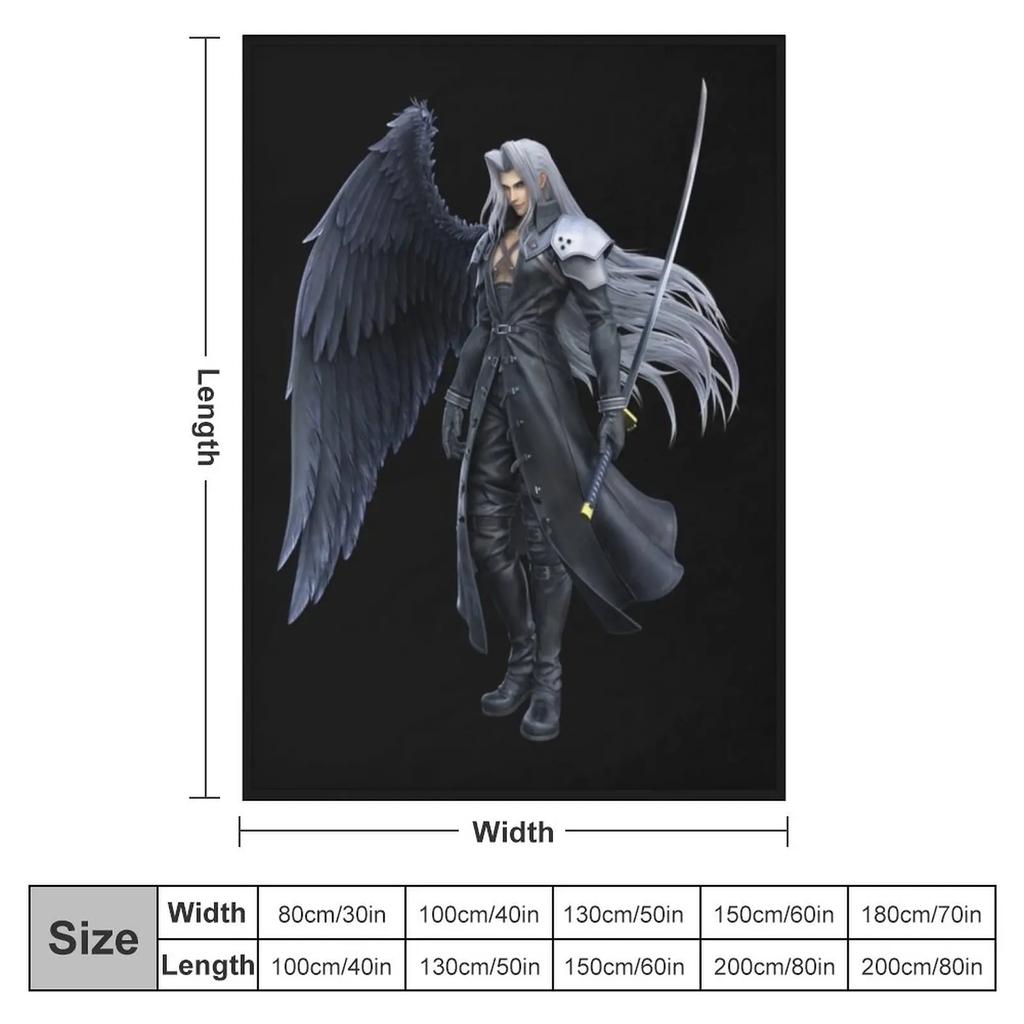 Sephiroth Smash Render Основная футболка Плед Плед для пикника Детский плед