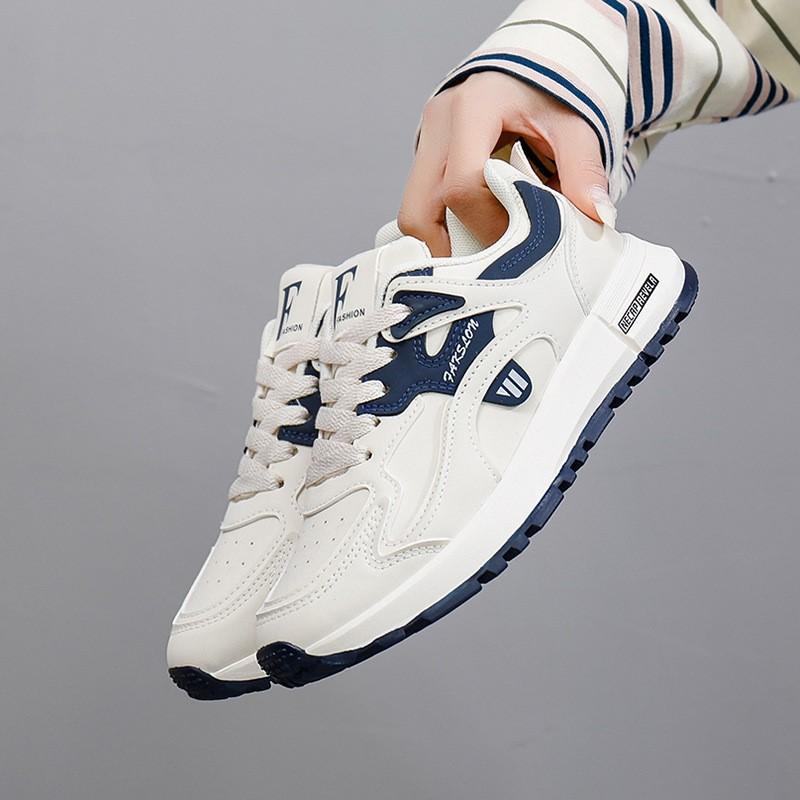 Женская обувь весна весна новая студенческая волна универсальная толстая подошва спортивная одинарная весна осень повседневная обувь H568