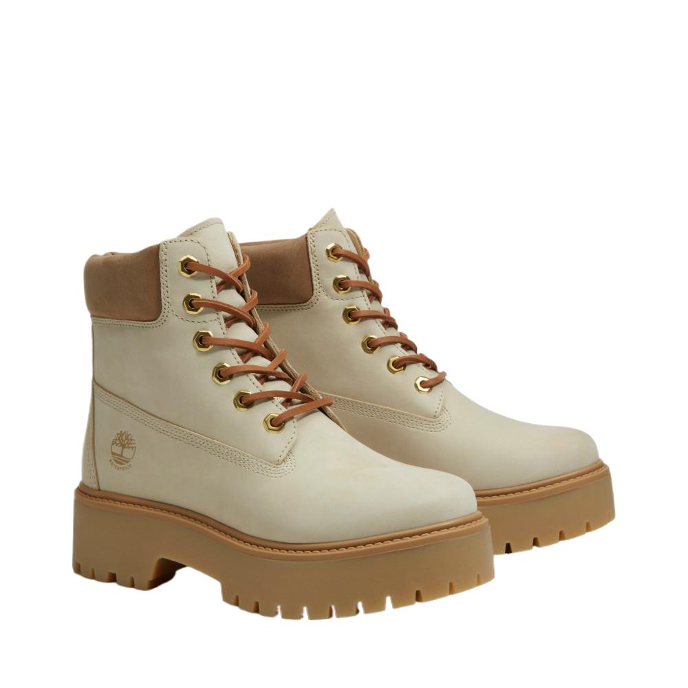Timberland Кожаные ботинки Stone Street на толстой подошве, удобные, короткие, для улицы, женские ботинки TB0A2H3CEN71