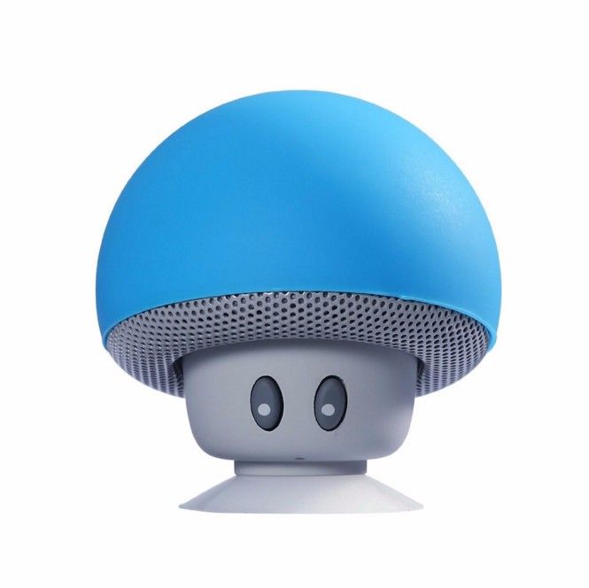 Mushroom Lamp Bluetooth Speaker BT648 Pink