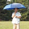 Folding 55cm X 6 Mini Umbrella with Front Easy To Open and with Transparent Girls Children's Umbrella, Ribs, View, Close, Window, Kids, Boys,