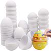 Fake Eggs Unpainted Craft Easter Paper Eggs Blank Adorable Painted Easter Eggs Decorative Simulated Paper Pulp Egg Kids Handmade