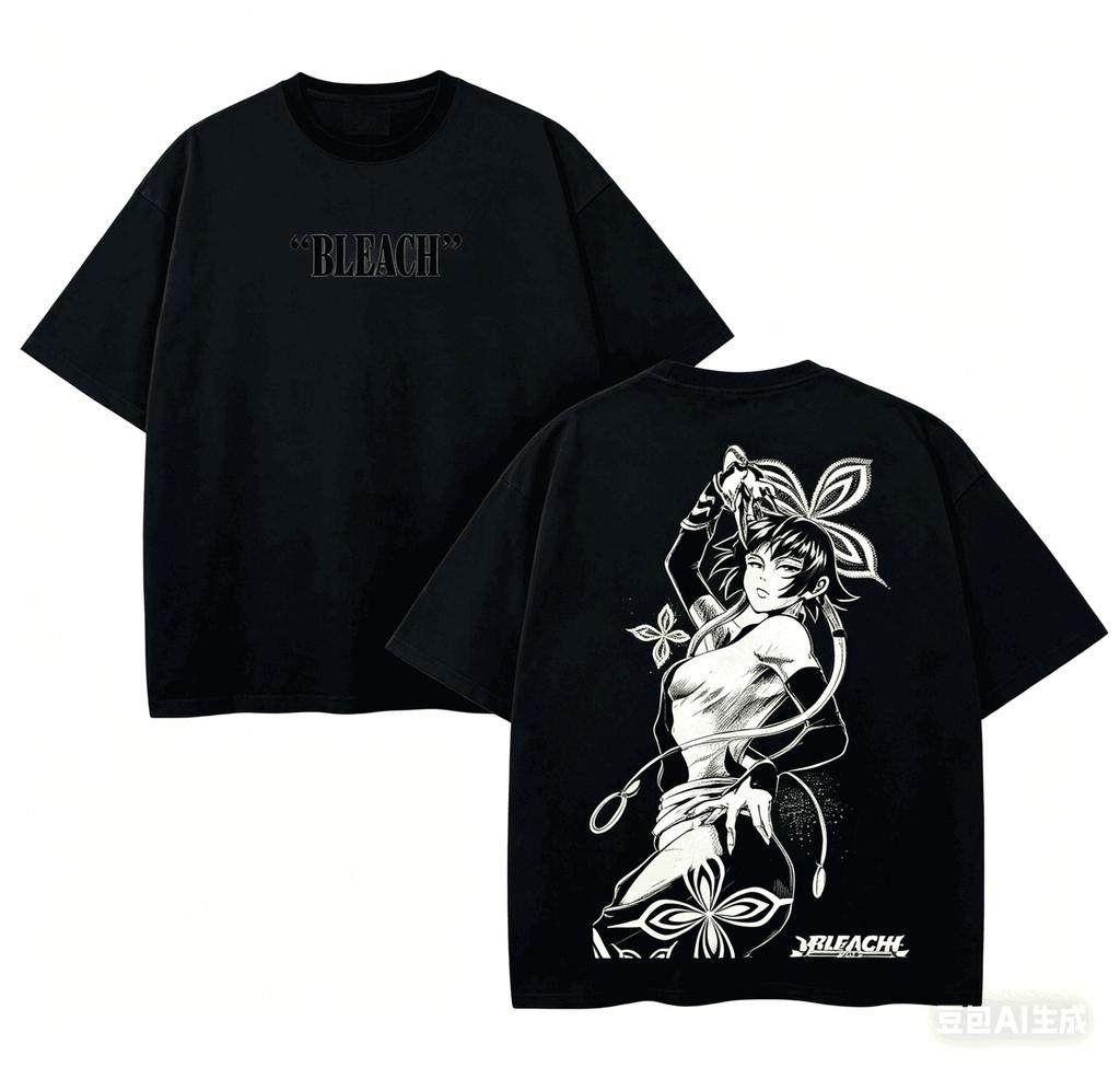 Bleach T shirt personality Clothes New Model Anime T-shirt Yearround clothing Plus Size Unisex Streetwear Trendy Couples