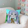 Kawaii FFrieren Cute Case Plush Fabric Soft Pillowcase Double Sided Print Cushion Cover Household Gifts