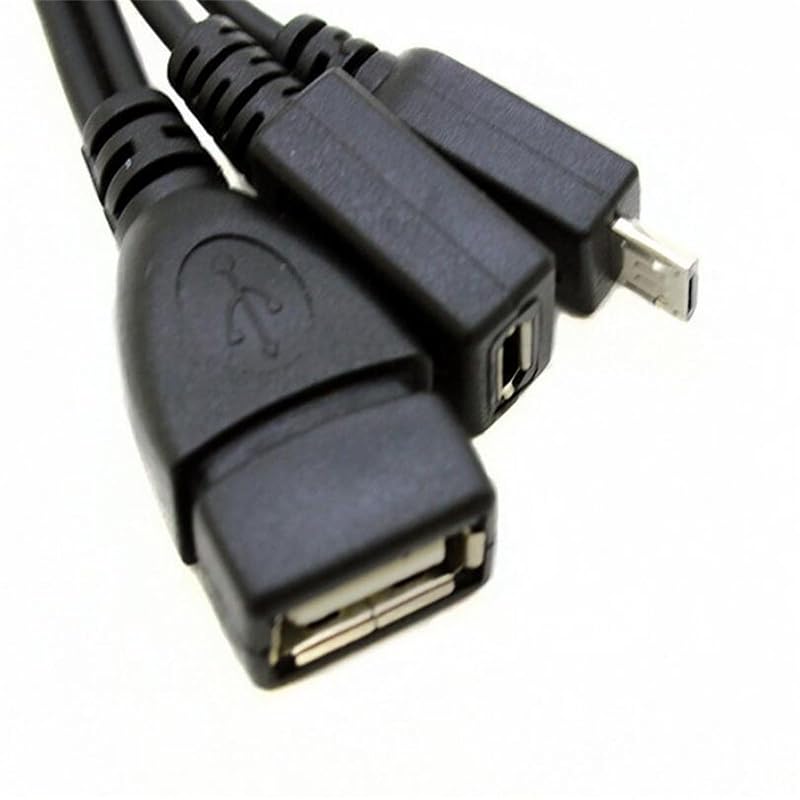 Кабель Micro USB «папа» - USB «мама» OTG для внешнего источника питания для мобильного планшета micro USB micro с кабелем OTG порт источника питания USB-кабель 20 см