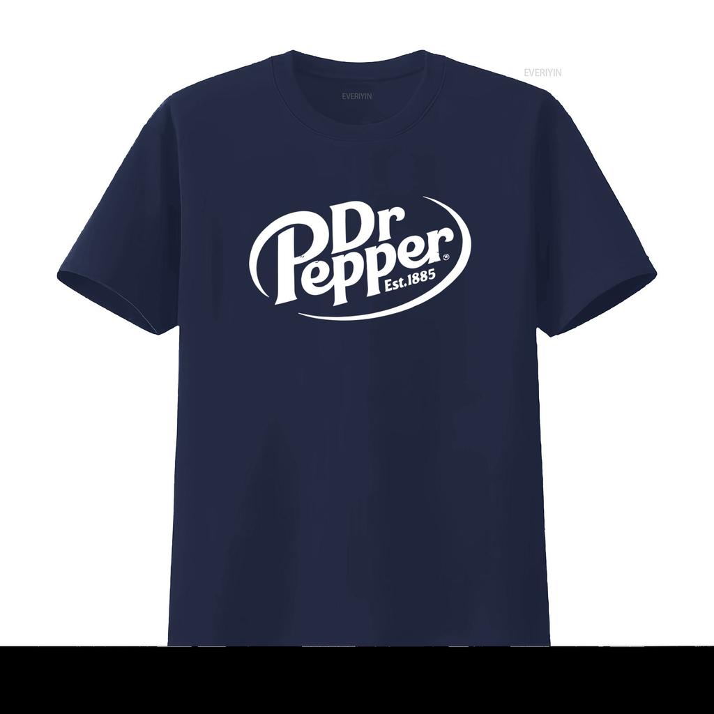 Мужская футболка Dr Pepper с классическим логотипом Новая L 2XL Основана в 1885 году Винтажный стиль винтажная Стирка винтажная Унисекс Дышащая уличная одежда мужская