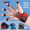 OLIKEI 10-75lbs Silicone Finger Flexion and Extension Trainer Hand Strengthener Finger Yoga Finger Rehabilitation Trainer Finger Gripper