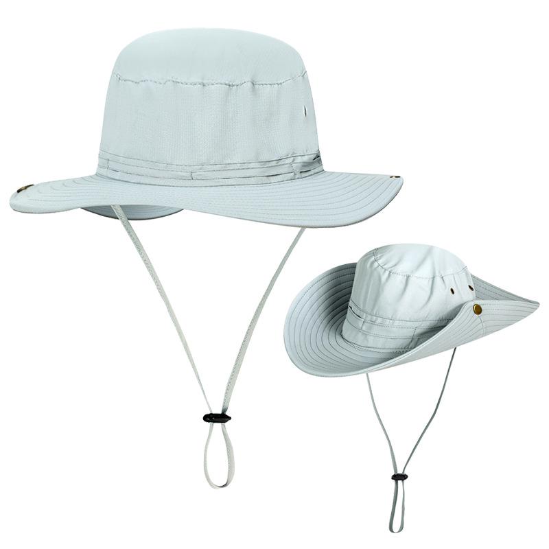 Unisex Wide Brim Sun Protection Hat for Outdoor Activities