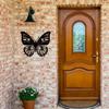 Elegant Large Metal Butterfly Wall Art Outdoor Décor for Gardens and Porches, Stylish Wall Art Ideas for Enhancing Your Garden