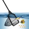 Functional Aquarium Square Fishing Net with Long Handle Fishing Gear for Catching Fish Clean Shrimp Tank Aquarium Tools