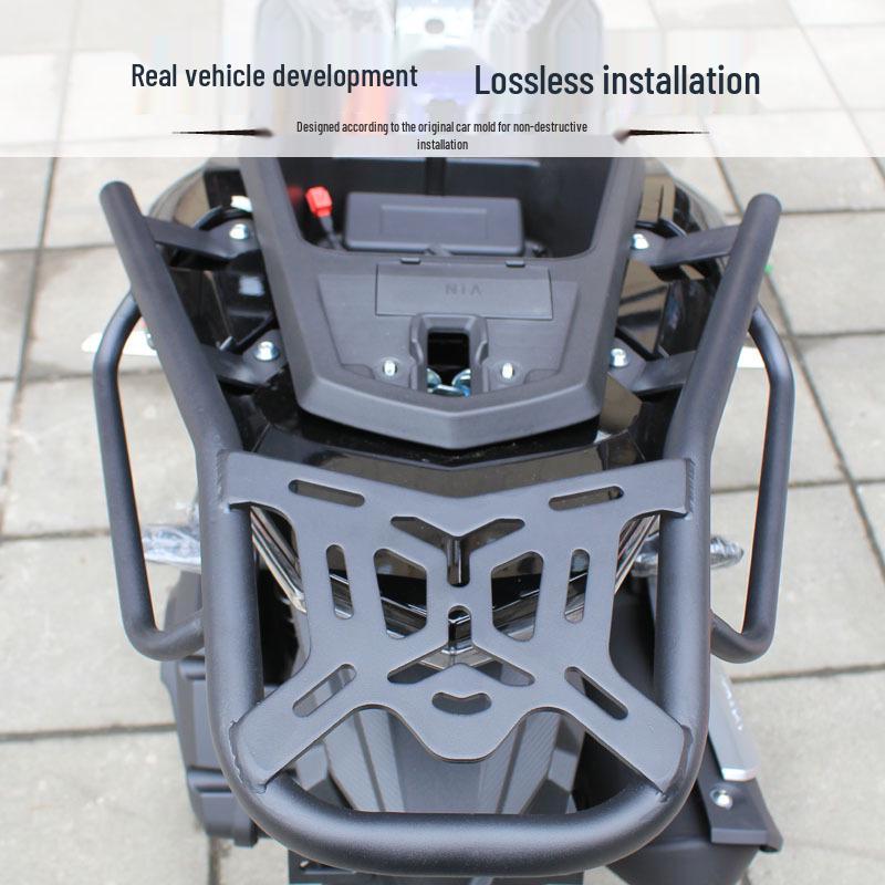 Zongshen Cyclone RT1 Modified Rear Rack and Tail Wing Trunk Bracket