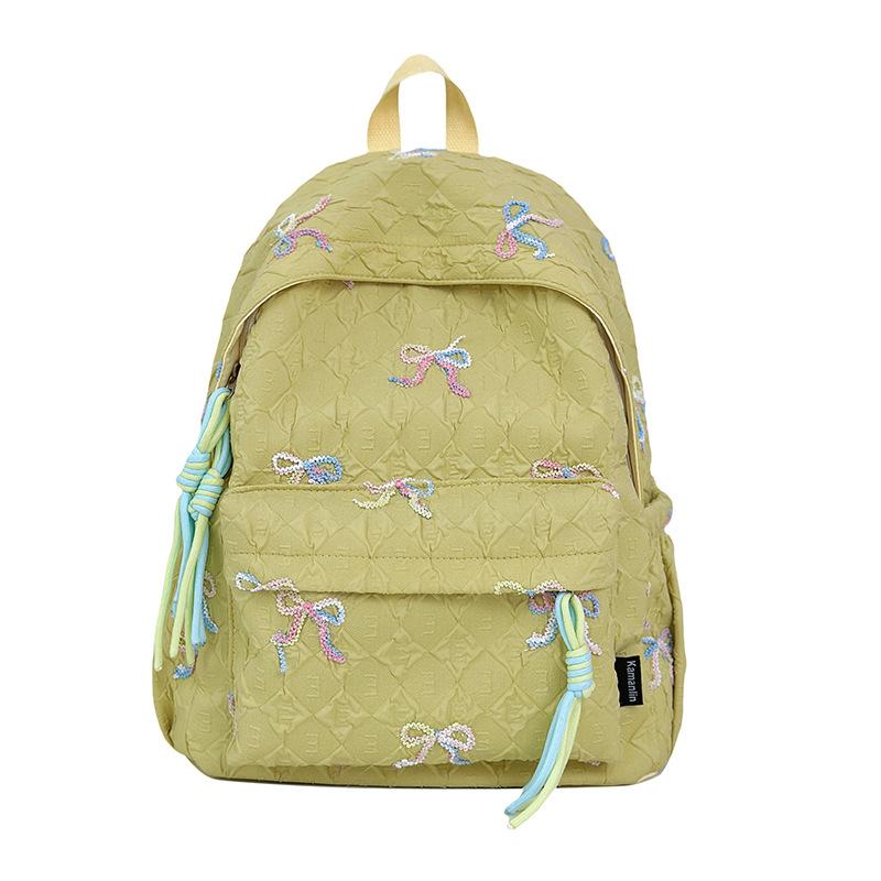 Schoolbag female college student travel backpack Korean school bag female high value niche junior high school girls high school students new version