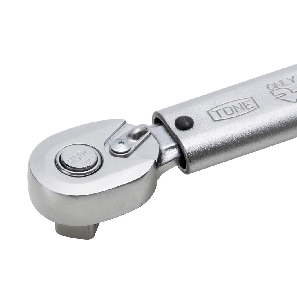 Динамометрический ключ TONE с предустановленным моментом затяжки T3MN20H Привод Черный (Тип прямой установки/удержания) 9.5mm (3/8") 20Н·м