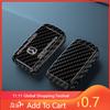 2025 Hot Carbon Fibre Car Key Cover Case Shell For Mazda 3 Alexa CX30 CX-4 CX5 CX-5 CX8 CX-8 CX-30 CX9 CX-9 Keyring Protector Ac