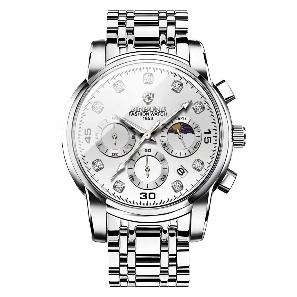 Мужские водонепроницаемые светящиеся наручные часы-будильник для бега