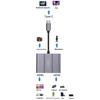 ONTEN UC316 Type-C to Dual HDMI Video Capture Card Audio Input Output Adapter