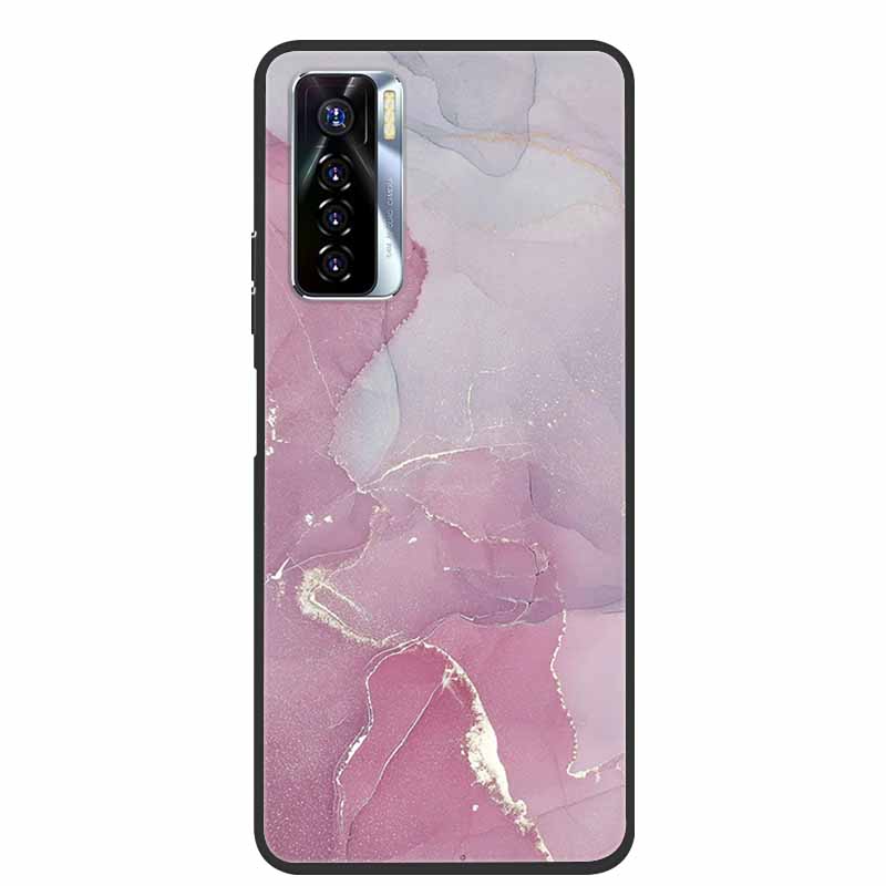 Для Tecno Camon 17 Pro Чехлы 17P 17 Мягкий ТПУ Силиконовый Чехол для Телефона для Tecno Camon 17P Задняя Крышка Бампер Fundas Camon17 CG7n Capa