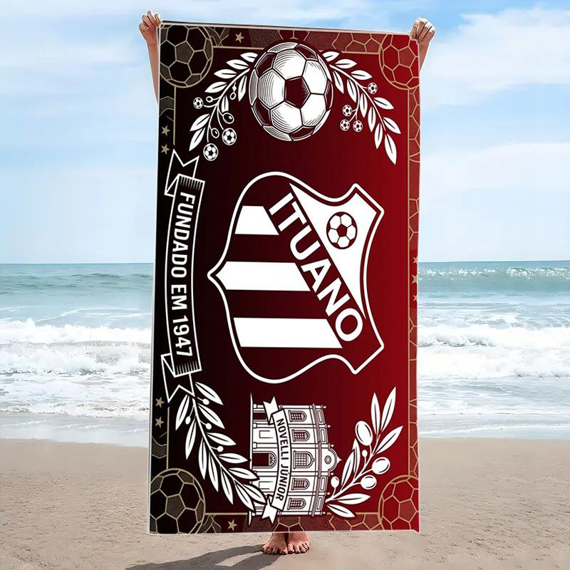 Ituano Print Beach Towel, Large Soft Quick Dry Towel for Beach Camping Swimming
