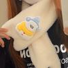 Thicken Neckerchief Wrap Cartoon Neck Warmer New Gloves  Winter