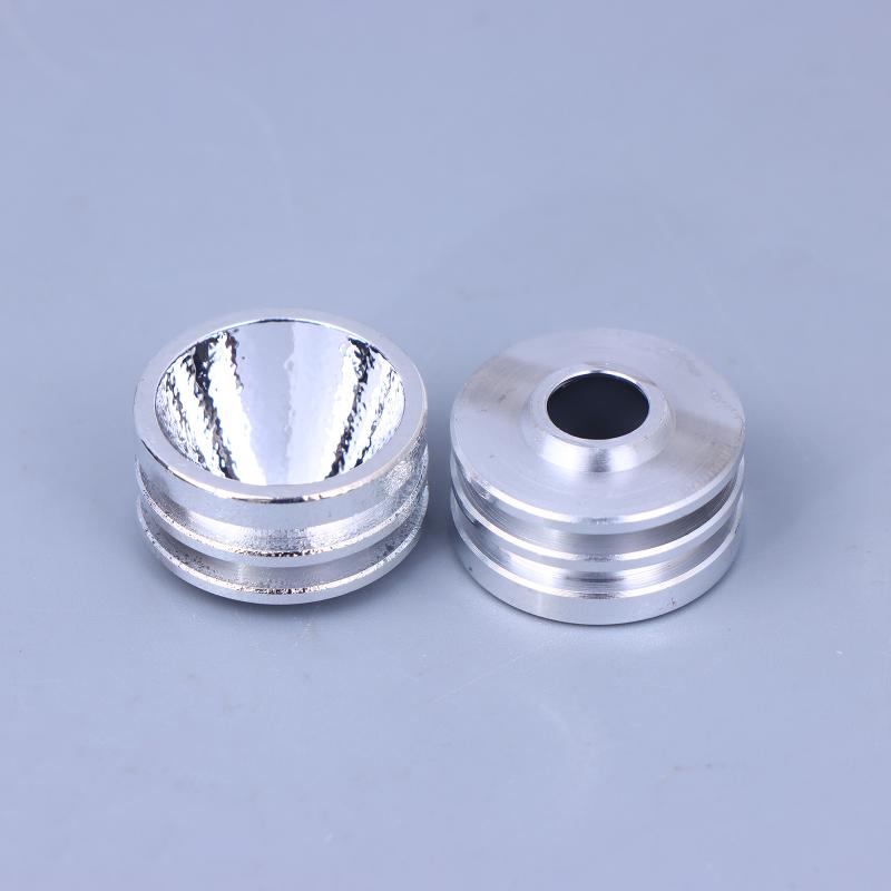 1 шт. S5 20 мм гладкий отражатель фонарик отражающая чашка отражатель бант гладкая апельсиновая корка светодиодное отверстие 7 мм