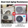 Silver Air Conditioner Cover Multisize Sunscreen Cover New Waterproof Dust Cover  Outdoor
