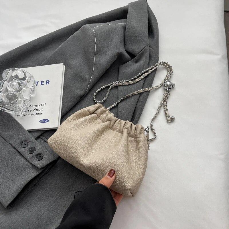 Маленькие сумки кроссбоди из ПУ кожи для женщин 2024 Новая модная брендовая наплечная сумка Женские сумки и кошельки CLE