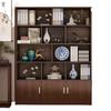 Compact Display Cabinet: Curio, Bar Counter, Wine Rack, Bookshelf for Home